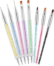 Healeved Nail Tools Kit for Diy 1 Set of Professional Nail Pens Nails Art Wear Dotting Tools Easy to Use for Household