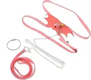 FONDOTIN Lizard Outdoor Leash Harness Kit Wear Resistant Gecko Leash for Reptile Pets Lightweight Breathable Design Easy to Use for Training