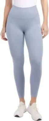 Danskin Women's High-Rise Brushed Leggings with Side Pockets Nebula, LARGE