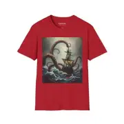 Kraken Designs: Raging Sea - Unisex T-Shirt