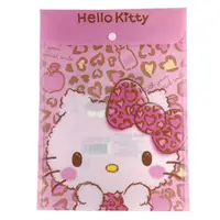 在飛比找樂天市場購物網優惠-小禮堂 Hello Kitty A4直式子母扣資料袋 (粉豹