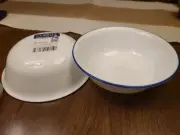2 Corelle Corning True Blue, Lia Blue Swirl Cereal Soup Bowl 6 1/4 New W Tags