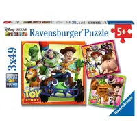 在飛比找momo購物網優惠-【Ravensburger】維寶拼圖 玩具總動員歷史 3*4