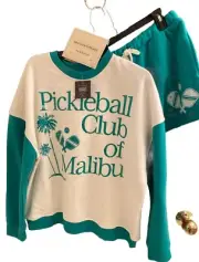 Grayson Threads Women's Pickleball Club of Malibu Matching Set in (M)NWT!