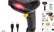 NETUM 2D Barcode Scanner, Compatible with 2.4G Wireless & Bluetooth & NT-1228BL