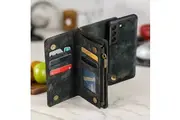 Samsung Galaxy S21+ 5G CaseMe 008 2-In-1 Wallet with Detachable Cover, 8 Card Slots + Zip Pocket