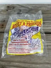 McDonald’s Mickey & Friends “Pluto in France” Toy New Sealed