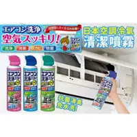 在飛比找蝦皮購物優惠-【Earth】日本製造空調冷氣抗菌消臭免水洗清潔噴霧