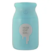 3 Colors DC 5V 180ML Milk Bottle Mini Humidifier USB Air Humidifier For Home Desk Car 25 PINK