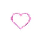 Pink Pancake Maker Silicone Breakfast Baking Omelette Rings Cooking Tools