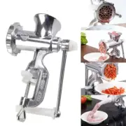 Table Hand Manual Meat Grinder Mincer Stuffer-Sausage Pasta Filler Maker Machine