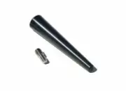 Mini Short Stubby Black Anodized Billet Short Antenna Fits Dodge Ram 2009-2015