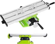 Cross Slide Milling Table - Compound Drilling Slide Table Workbench | High Precision Multifunctional Double Guide Rail, Fit Various Drilling Machines