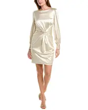 Donna Ricco Satin Sheath Dress