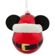 Hallmark Blown Glass Hanging Ornament - Disney Mickey Mouse