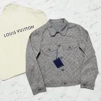 在飛比找蝦皮購物優惠-【CPSHOP】Louis Vuitton 滿版老花牛仔外套
