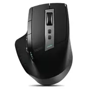 MT750L Rechargeable Multi-Mode Wireless Mouse Switch between Bluetooth & 2.4G for 4 Devices Connect-in from PC/Tablet