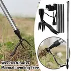Manual Outdoor Stand Up Weeder Weed Puller Hand Weeding Tools Grass Root Remover