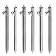 6pcs Quick Release Spring Bar 1.8mm Dia 23mm Width Stainless Steel Watch Pins