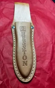 Hesston Belt Loop Knife Sheath Custom Brand New Never Used 5in Blade
