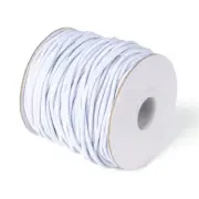 Whole Roll White Elastic Round Hat 2mm x 40m Sewing Crafts C22-5 AUSSIE SELLER