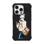 iPhone 16 Pro Ultra Impact Case MagSafe Compatible Girl and coffee