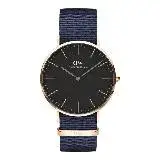 在飛比找遠傳friDay購物優惠-DW Daniel Wellington 貝斯沃特午夜藍NA