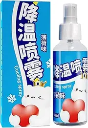 Cooling Spray for Hot Weather, Sunburn Spray, Moisturizing Coolness Water Long-Lasting 60ml Portable Mister for Travel Sports Outdoor Body Refreshment