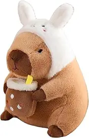 Capybara Plush Toy Cute Capybara Stuffed Animals Plush Pillow Removable Head Adorable Capybara Toy for Adults Kids & Girls Soft Animals