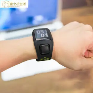 ℃童之芯生活防震軟矽膠錶帶腕帶手鐲替換TomTom 1多運動GPS HRM CSS AM Cardio Runner手錶