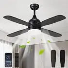 New Ceiling Fan with Lights 42" Remote/APP Control 6 Speeds Reversible Fast Ship