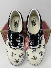 Vans Circle V Era!! Black/Marshmallow!! Brand New!!