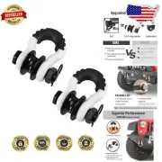 Durable Carbon Steel Snatch Blocks & D-Ring Kit, Perfect for Off-Road Adventures