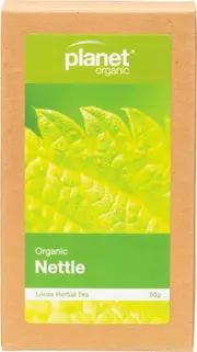 Planet Organic Herbal Loose Leaf Tea Organic Nettle 50g