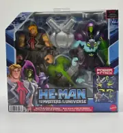 Masters Of The Universe He-Man Power Attack Battle Eternia Action Figure New