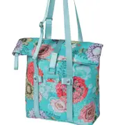 Basil Bloom Field Bicycle Shopper Bag 15-20L Blue Blue