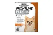 Frontline Plus For Small Dogs (up to 10kg) 3 Pack