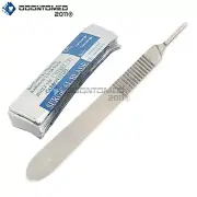 Scalpel Handle #3 +20 Sterile Surgical Blade #12 Surgical Dental Instruments