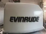 2 - Evinrude V6 Outboard decals marine vinyl pick your hp 90 - 200 hp