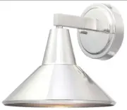The Great Outdoors GO 72211 Bay Crest 1 Light 8.25" Tall Dark Sky - Stainless