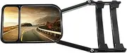 Mirror Extenders For Towing - Truck Clip On Mirror,360 Degree Rotation, Vibration-Resistant Accessories For Trailers, RVs, Trucks