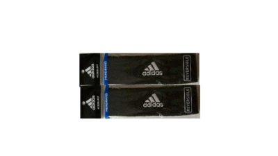 2 Pack Adidas Headbands Reversible Running Workout Sport Black / Gray Climalite