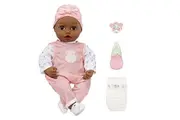 Baby Born My Real Baby Doll Harper - Dark Brown Eyes: Realistic Soft-Bodied Baby Doll Ages 3 Up, Sound Effects, Drinks Wets, Mouth Moves, Cries Real Tears, Eyes Open Close, Pacifier