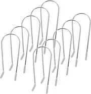 KAILIKETIY 16pcs Hot Curler Clips Replacement Securing Pins for Electric Rollers Durable Hair Curling Clamps Compatible with ½ ¾ Rollers for Home and Salon Use