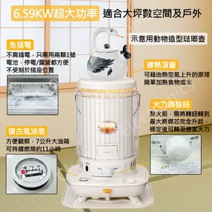 【CORONA】日本製 SL-6623 煤油暖爐+CORONA 煤油暖爐 專用滑輪板 SL-66系列 (7.8折)