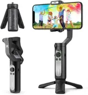 3-Axis Gimbal Stabilizer for Smartphone - 0.5lbs Lightweight Foldable Phone Gimb