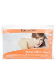 Goose Feather Pillow, Firm Support - Standard