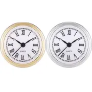 61mm Diameter Quartz Clock High Quality Movement Insert Roman Numerals