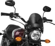 NC Windshield Dark Tint Black Hardware 9in Triumph Legend TT 99-02