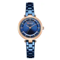 在飛比找蝦皮購物優惠-CURREN品牌 9054 石英 不鏽鋼 高級女士手錶
